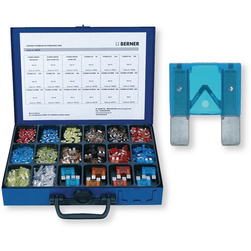 Coffret fusibles US panachées - 343 pcs